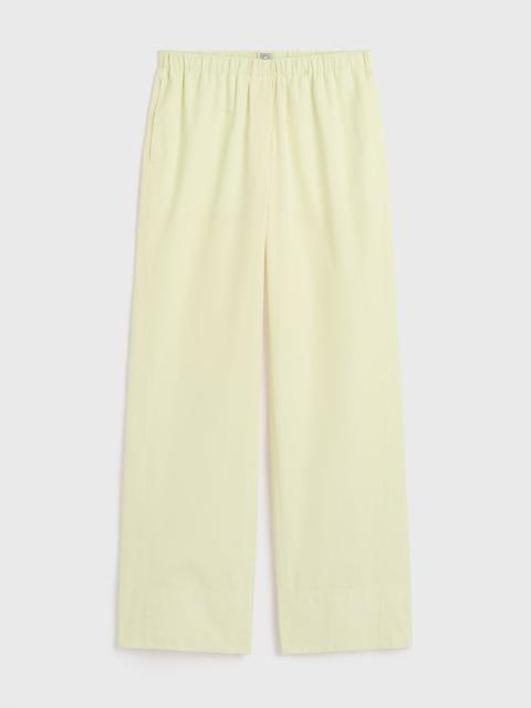 Twisted seam boxer trousers straw