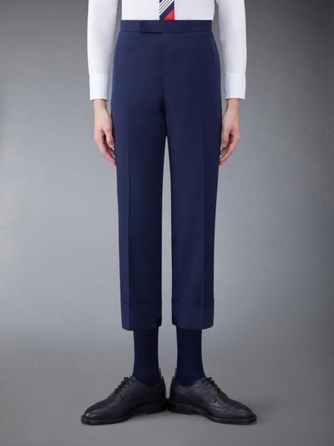 tailored cropped trousers