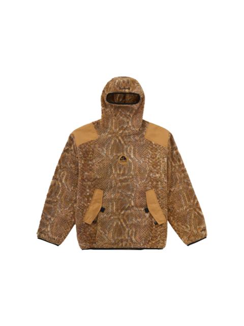 Supreme Nike ACG Fleece Pullover Gold Snakeskin