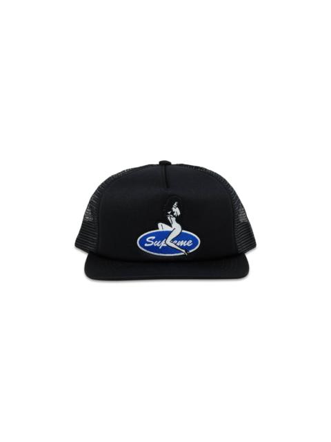 Supreme Pin Up Mesh Back 5-Panel 'Black'