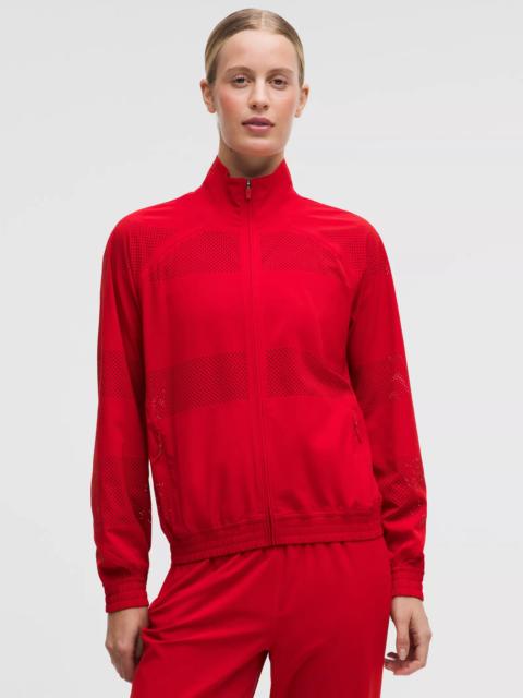 Adapted State Track Jacket *Perforated Stripe