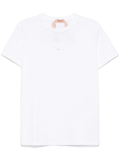 embossed-logo T-shirt