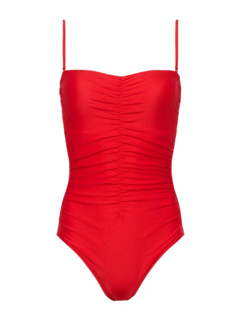 Aubrey Ruched One-Piece Swimsuit