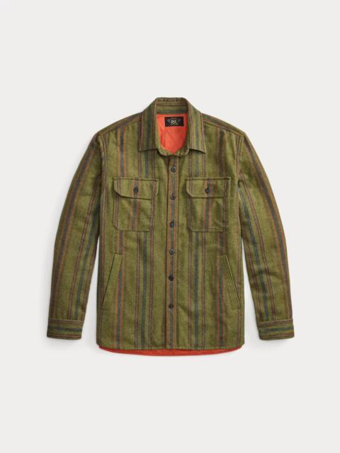 Brushed Twill Shirt Jacket