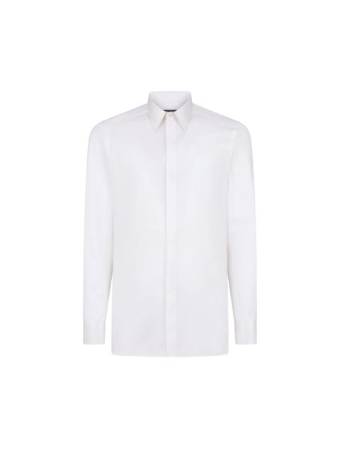 COTTON SILK CLASSIC FIT SHIRT