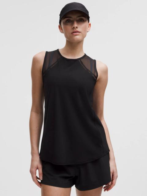 Sculpt Tank Top *Lace Trim