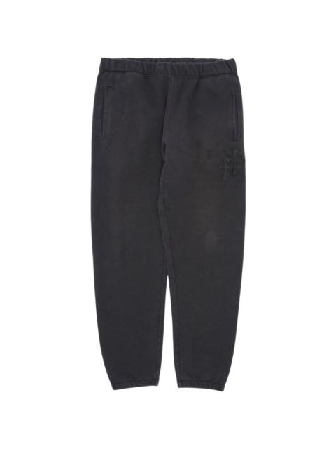 cross patch track pants