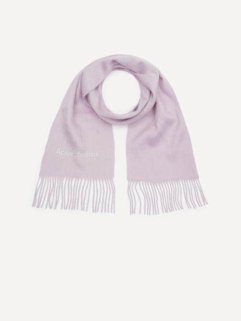 Alpaca-Wool Logo Scarf