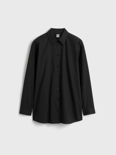 Classic tumbled shirt washed black