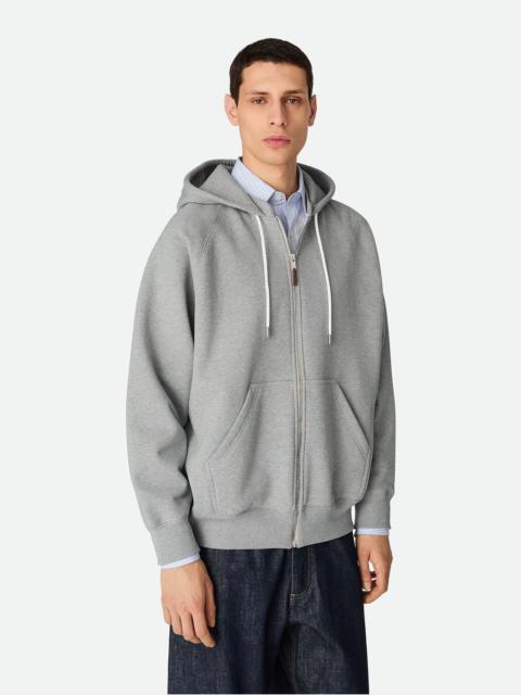 Cotton Fleece Zip Hoodie