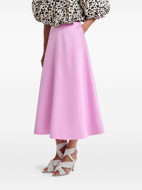 A-line midi skirt