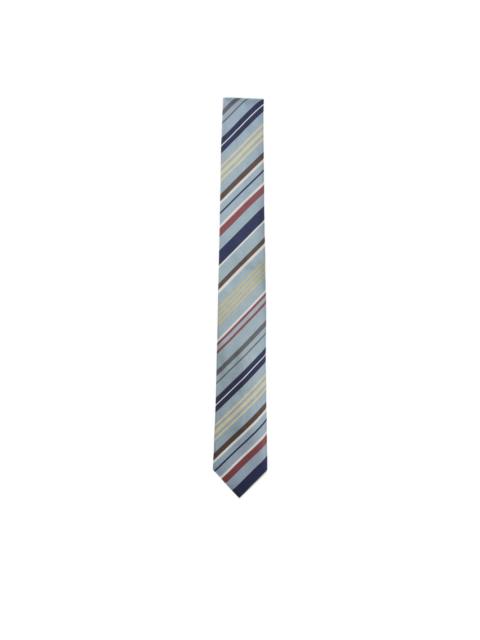 striped silk tie