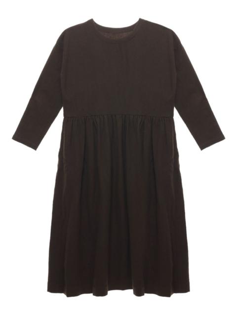 Alexa long-sleeve midi dress