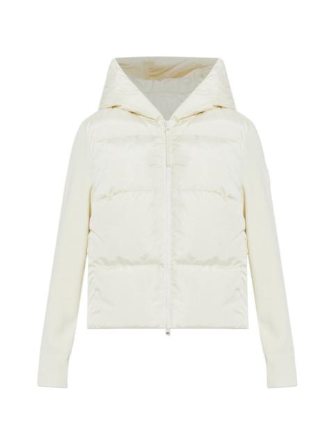 hooded puffer jacket