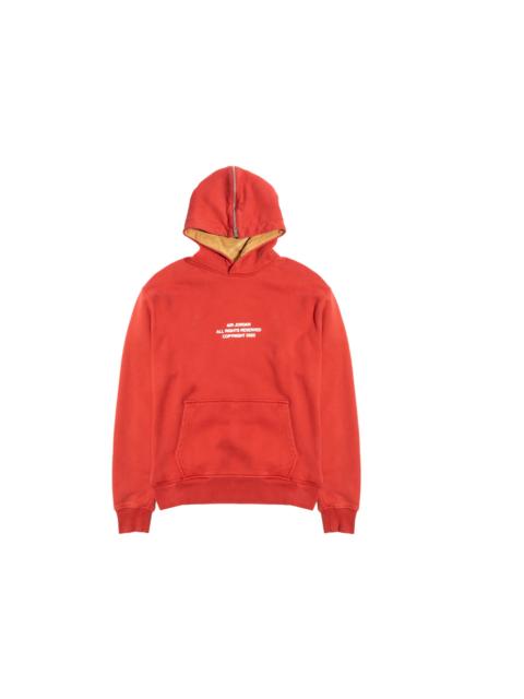 Jordan Flight Heritage Fleece Hoodie Red Clay