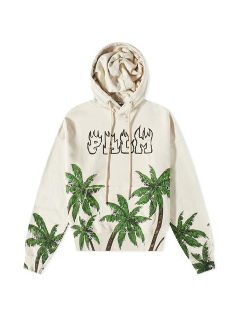Palm Angels Palms & Skulls Vintage Hoodie