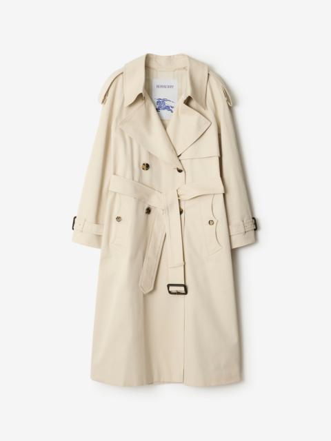 Long Gabardine Fitzrovia Trench Coat