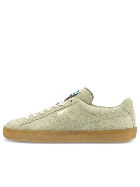 PUMA Suede Crepe Embroidery 'Green Brown' 383796-02