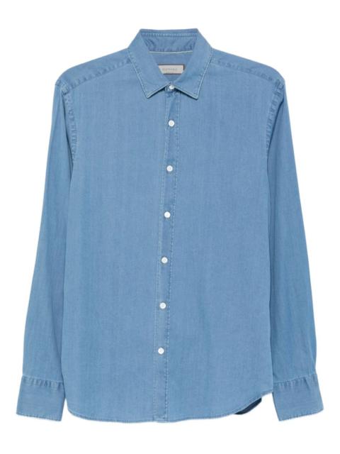 long-sleeve denim shirt