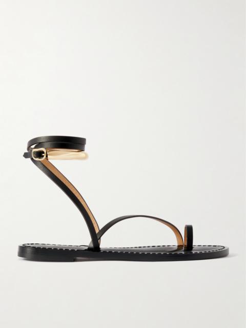 The Kalahari Embellished Leather Sandals