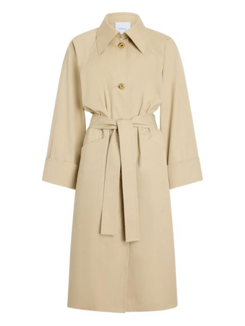 Light belted trenchcoat