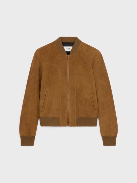 boule blouson jacket in suede