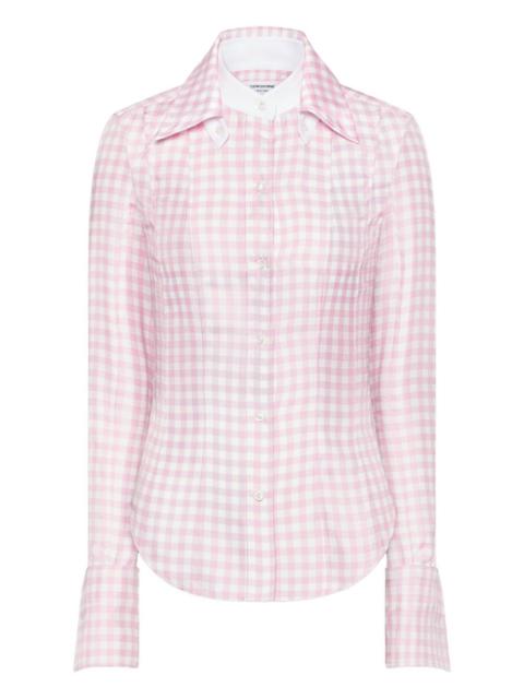 gingham shirt