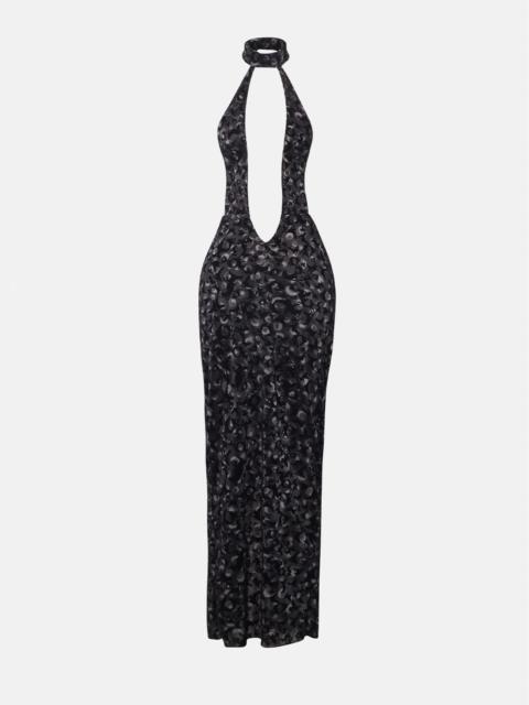 BARE DRESS BLACK LEOPARD PRINT