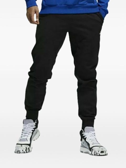 elasticated-waistband track pants