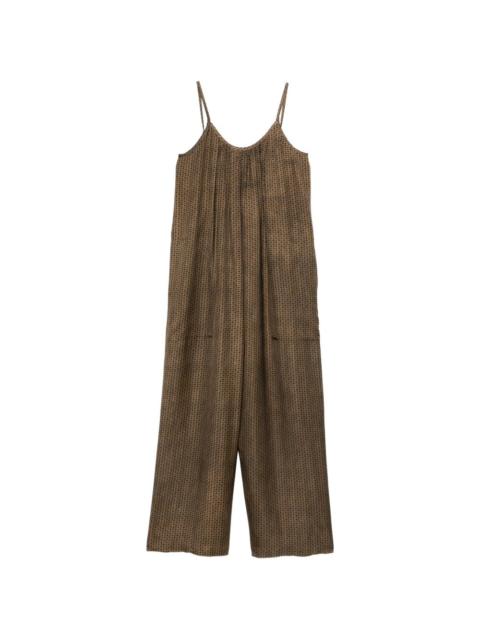 sleeveless jumpsuit