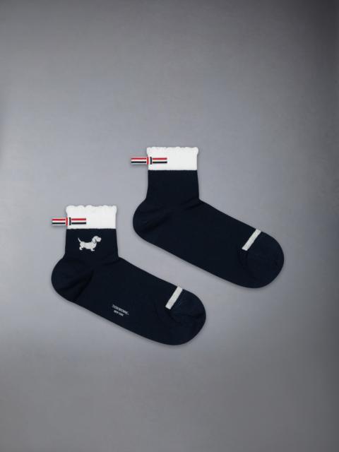 POINTELLE STITCH HECTOR CREW SOCKS