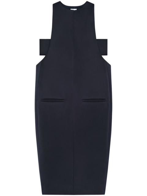 Scuba midi dress