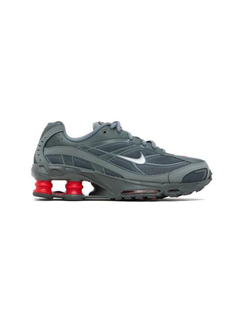 Gray Shox Ride 2 Sneakers
