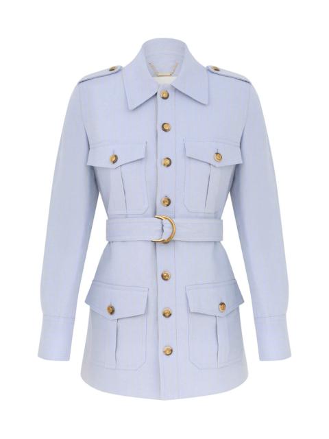 REBELLION PINSTRIPE JACKET