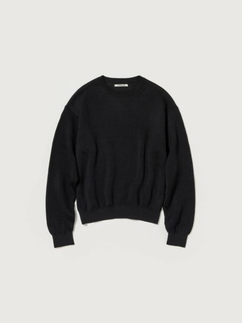 FLAT YARN RIB KNIT P/O