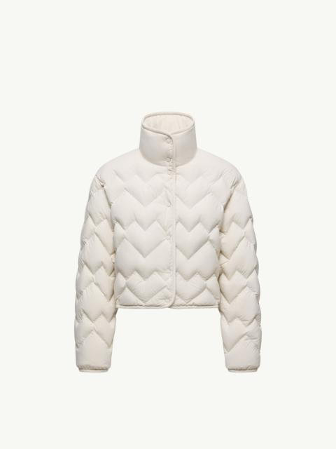 Senevee Heart-Quilted Short Down Jacket