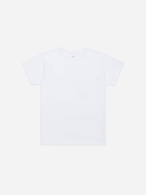 Heavyweight Pocket T-Shirt - White (2 Pack)