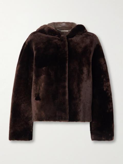 Cooper Hooded Shearling Jacket