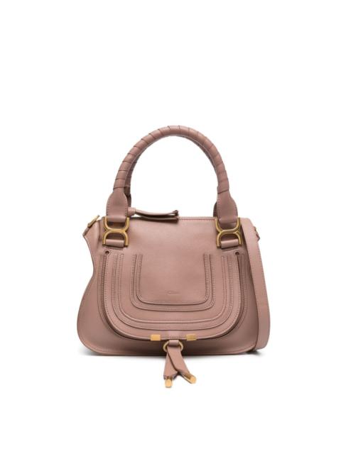 small Marcie logo-debossed tote bag