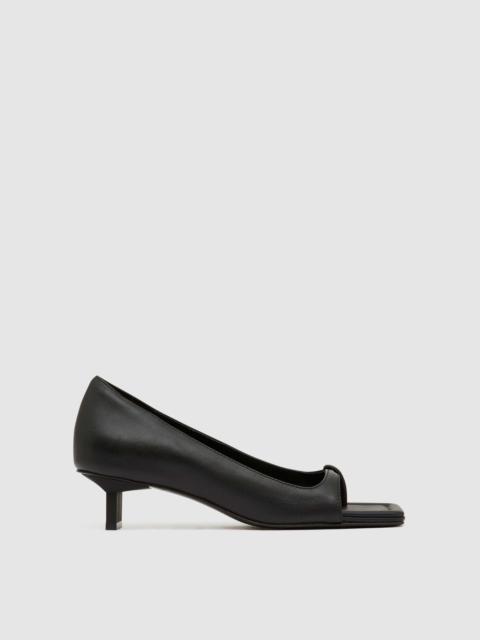 90s Square Toe Heel - Black