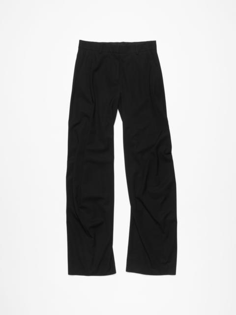Tailored trousers - Black