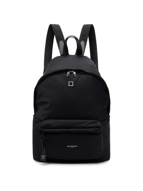 Black Nylon Backpack