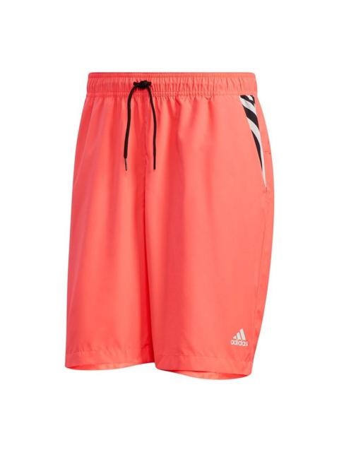 adidas Tyo Wv Sh M Casual Sports Lacing Breathable Shorts Pink Red GD4972