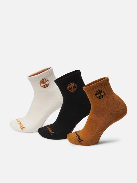 Newmarket 3-Pack Half Cushion Quarter Sock