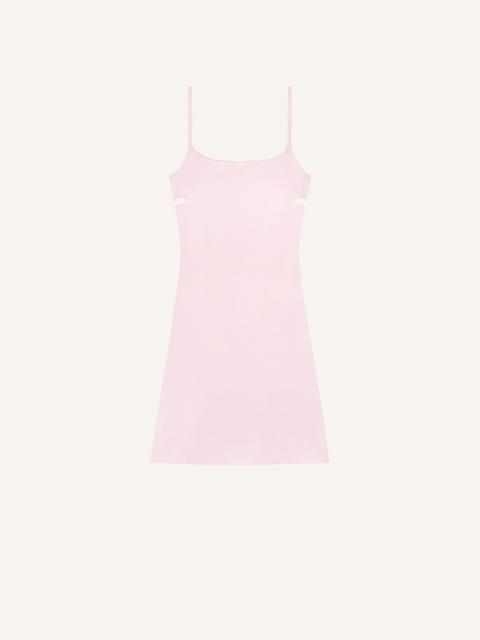 LINGERIE SILK MINI DRESS