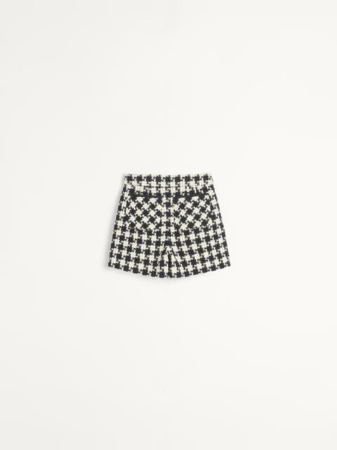 DAMIER LIGHT TWEED SHORTS