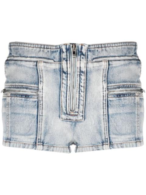 Lary mini denim shorts