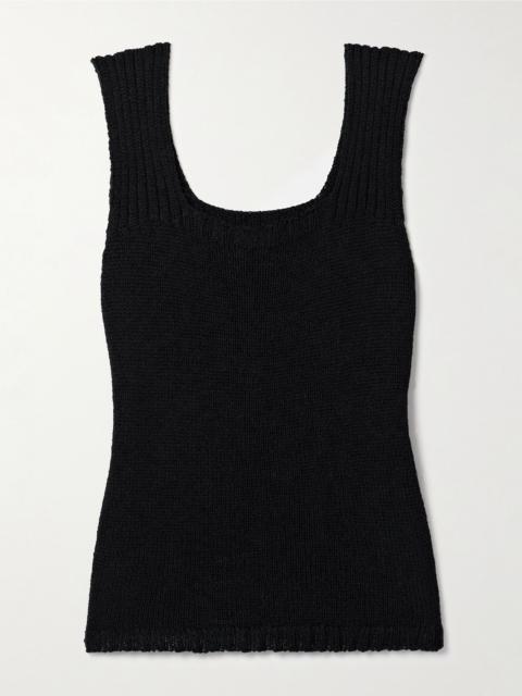 Wil cotton tank Black