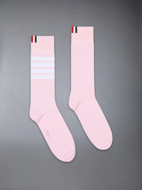COTTON 4-BAR MID CALF SOCK