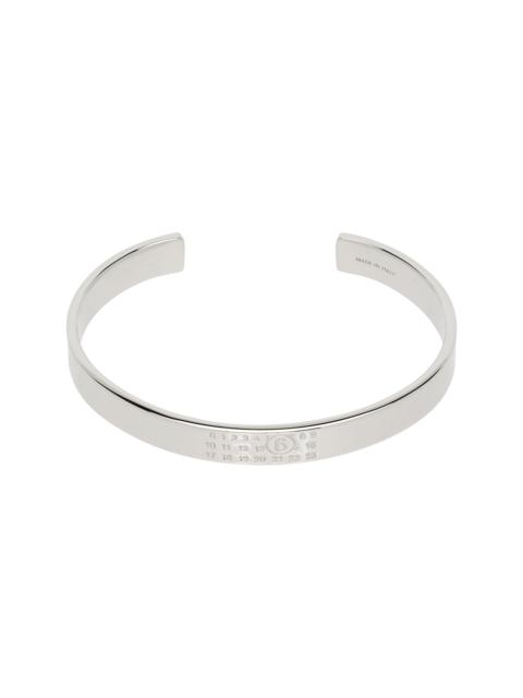 Numerical Minimal Signature Cuff Bracelet